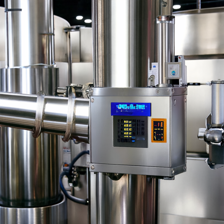 Electromagnetic Flow Transmitter in brewery
