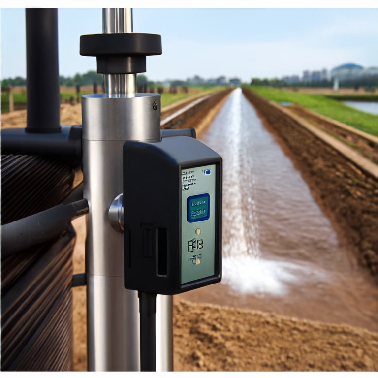 Irrigation District Tracks Water Loss with Battery-Powered Electromagnetic Flow Transmitter