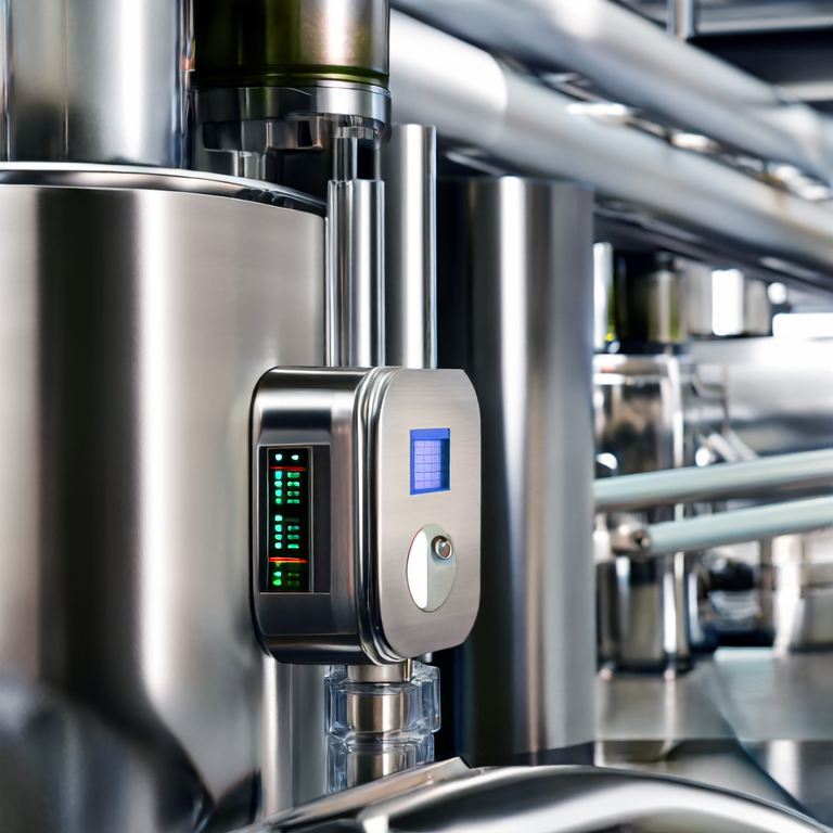 Beverage Factory Improves Batch Dosing with Compact Electromagnetic Flow Transmitter
