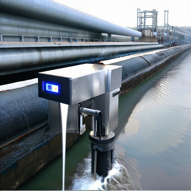 Ultrasonic Open Channel Flow Meter Image