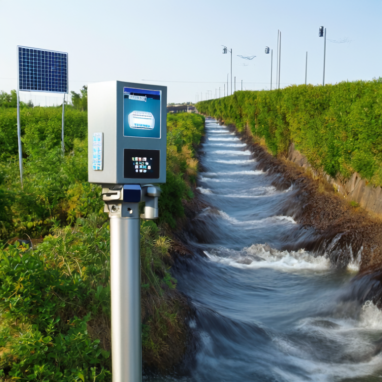 Ultrasonic Open Channel Flow Meter