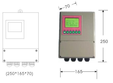 Ultrasonic open channel flow meter